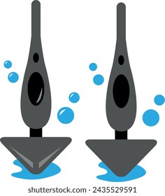 a set of cleaning icons