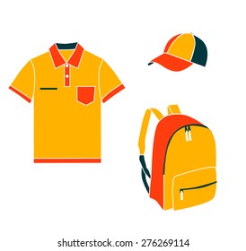set of clothes - illustration 