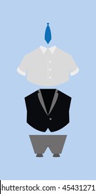 Set of clothes, Vector illustration