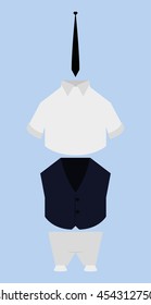 Set of clothes, Vector illustration
