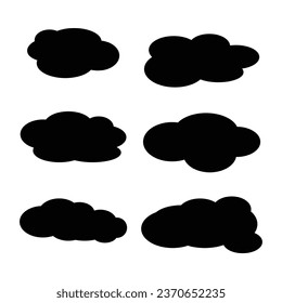 Set of cloud icons. Line clouds collection. Cloudy silhouettes in varios shapes. Vector illustration.
icons icon editable stroke, sign, symbol outline line button isolated on white