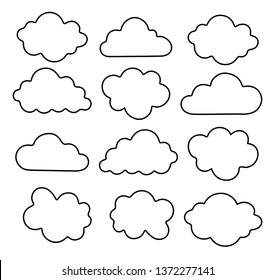 Set of Clouds