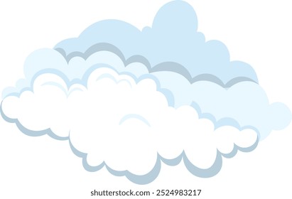 Set of Clouds Cloud Icon Vector Illustration