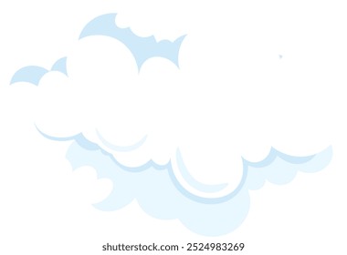Set of Clouds Cloud Icon Vector Illustration