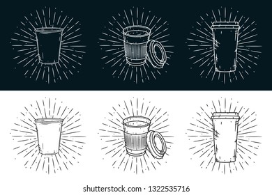 Set of coffee cup