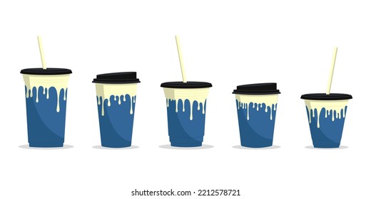 Gafas de café, café