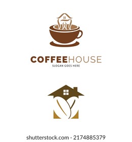 Set of Coffee House Icon Vector Logo Template Illustration Design