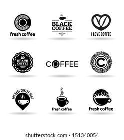 Set of coffee icons (2).