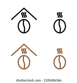 a set of coffee icons