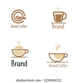 Set of coffee logo. Different logo, badge, emblem collection on white background. Vector coffee shop labels. Minimalistic vector. 