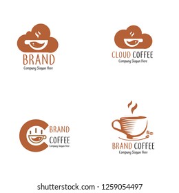 Set of coffee logo. Different logo, badge, emblem collection on white background. Vector coffee shop labels. Minimalistic vector.