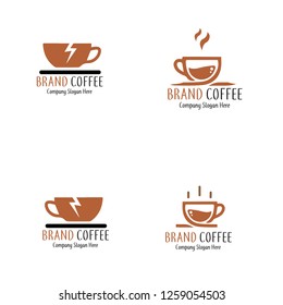 Set of coffee logo. Different logo, badge, emblem collection on white background. Vector coffee shop labels. Minimalistic vector.