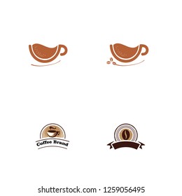 Set of coffee logo. Different logo, badge, emblem collection on white background. Vector coffee shop labels. Minimalistic vector.