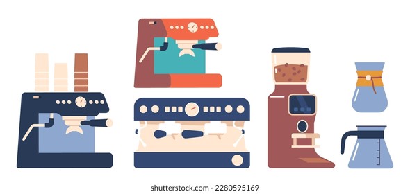 Set de Cafeteros y Máquinas, Pot and Espresso, Chemex, Prensa Francesa, Drip, Pour Over y Turco Cezve, Aeropress