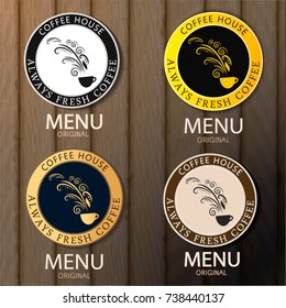Set coffee menu.