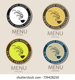 Set coffee menu.