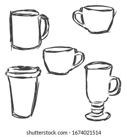 Mug Drawing Images Stock Photos Vectors Shutterstock