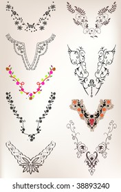 set of collar collection