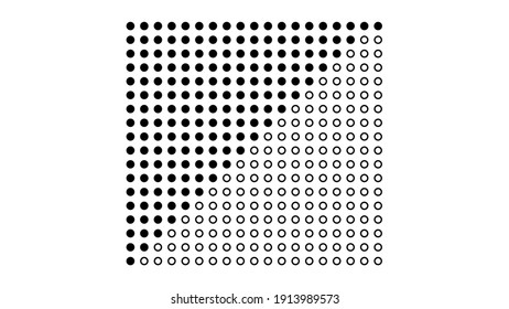 Set Collection Black Line Load Status Icons Vector Design Style