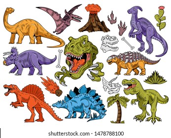 Retocar Convencional Moral Dinosaur Sticker Vector Art, Icons, and Graphics for Free Download