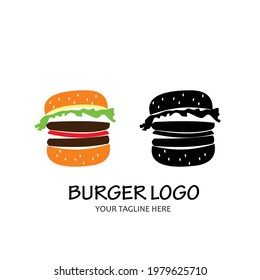 Set collection of burger logos