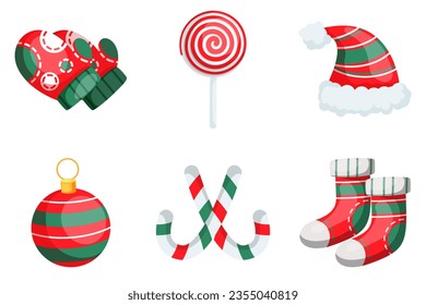 Set Collection of Christmas Element