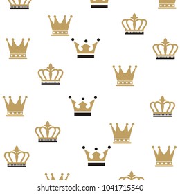 Set collection crown logo design