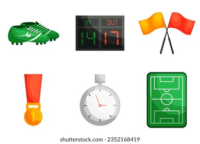 Set Collection of Football Element