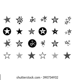 Set Line Icons Sparkling Twinkling Stock Vector (Royalty Free) 1415438567