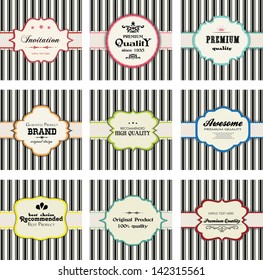set and collection of labels