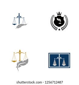 set collection law firm logo