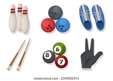 Set Collection of Sport Element