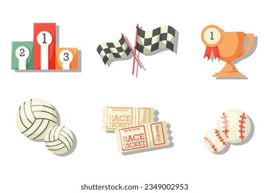 Set Collection of Sport Element