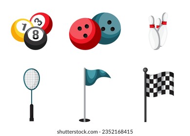 Set Collection of Sport Element