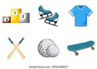 Set Collection of Sport Element