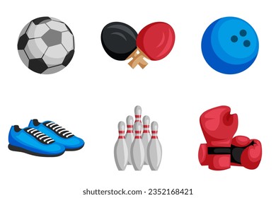 Set Collection of Sport Element