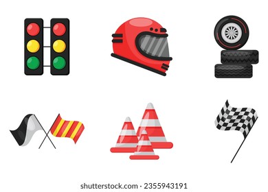 Set Collection of Sport Element 