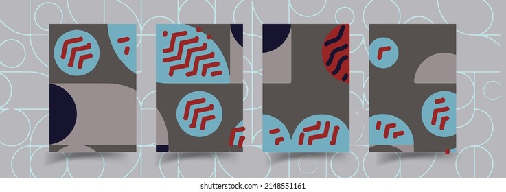 Set collection of square banner layout.abstract, minimal, modern background template design for social media post, stories, story, flyer, brochure, web ad page.