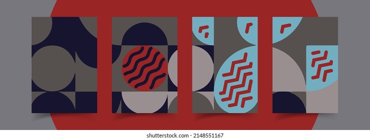 Set collection of square banner layout.abstract, minimal, modern background template design for social media post, stories, story, flyer, brochure, web ad page.