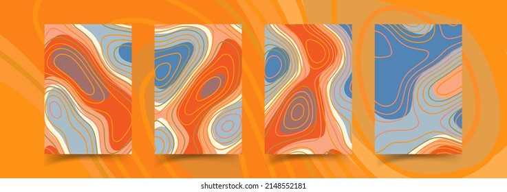 Colección de diseño cuadrado de banners.diseño abstracto, mínimo, moderno de plantillas de fondo para publicaciones en medios sociales, historias, historias, volantes, folletos, páginas de anuncios web.