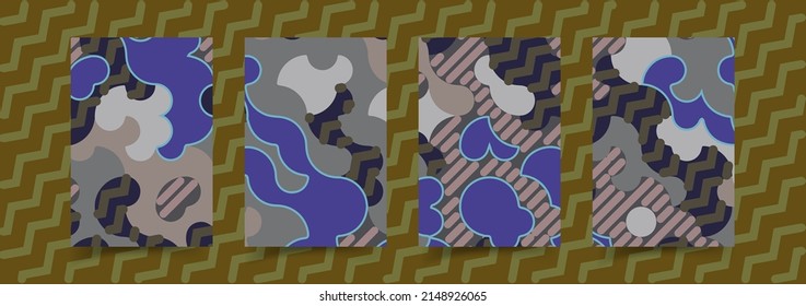 Set collection of square banner layout.abstract, minimal, modern background template design for social media post, stories, story, flyer, brochure, web ad page. 