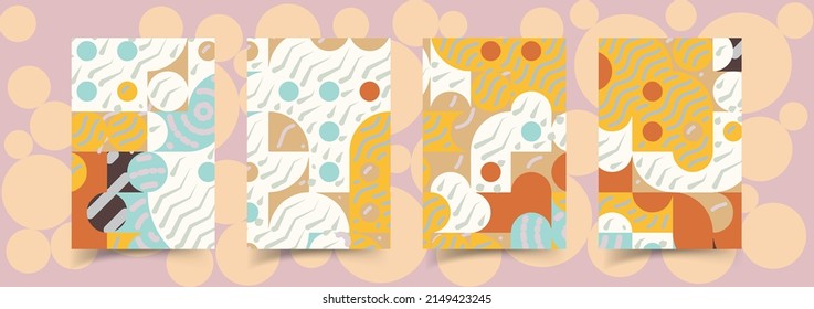 Set collection of square banner layout.abstract, minimal, modern background template design for social media post, stories, story, flyer, brochure, web ad page. 