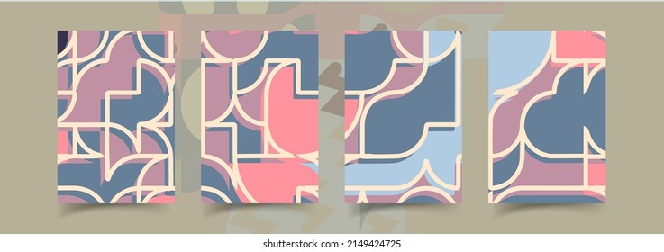 Set collection of square banner layout.abstract, minimal, modern background template design for social media post, stories, story, flyer, brochure, web ad page. 