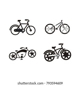 set collection variuous bike logo