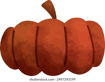 Conjunto de colección de Ilustración vectorial dibujado a mano calabazas conjunto de iconos. Decoración para el festival de la cosecha y Halloween en la temporada de otoño