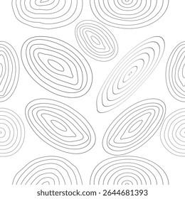 Set of collection wood grain vectors with tree rings, planks, and bark textures. Wooden logs textures. Wood concepts graphics, lumber circles top view. Vintage outline tree rings