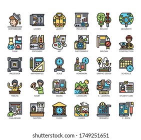 Conjunto de iconos perfectos de línea delgada y píxel para cualquier proyecto web y de aplicación. 