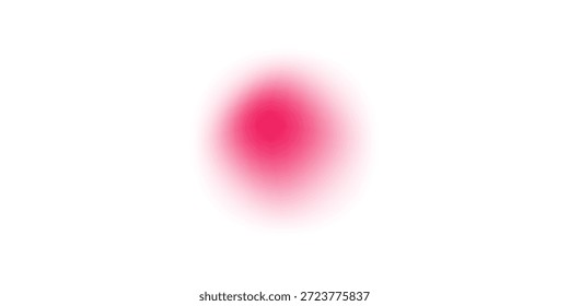 Establezca la gradación del ruido del gradiente del círculo de color. Abstractas malla de desenfoque de acuarela colorida sobre fondo transparente aislado. Forma de círculo png.