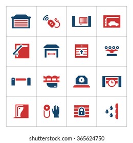 Set color icons of automatic gates