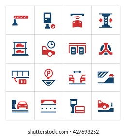 Set color icons of parking